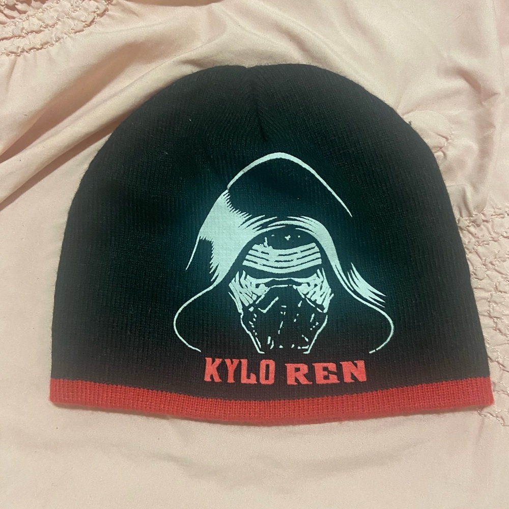 Star Wars Kylo Ren Kids Hat - Black and Red